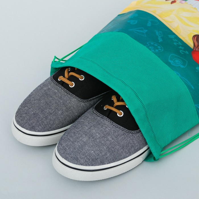 Мешок для обуви и бутылка для воды "Жизнь в ярких красках"