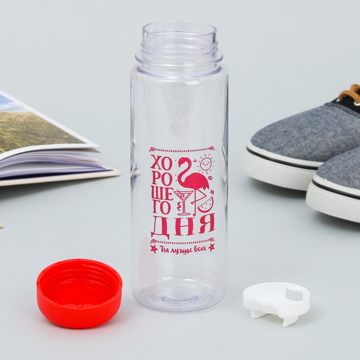 Мешок для обуви и бутылка для воды "Ты лучше всех"