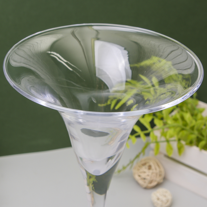 Ваза "Арамис" на высокой ножке 35*17см, 0,5л