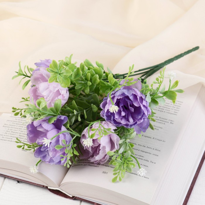 Букет "Пышные пионы" 28 см, микс