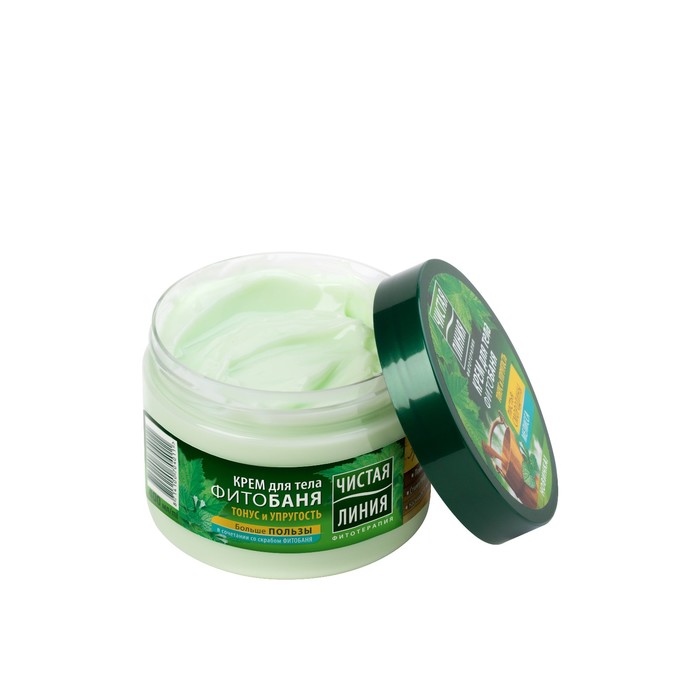 Крем для тела Чистая линия Фитобаня, Тонус и упругость, 400 мл