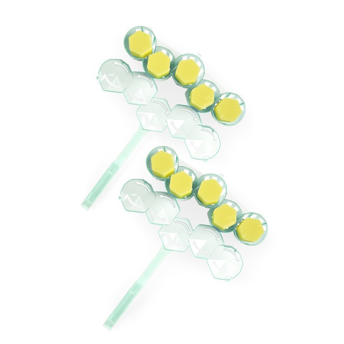 Блок для очищения унитаза Domestos power 5 дуо «Свежесть лайма», 2 шт по 55 г