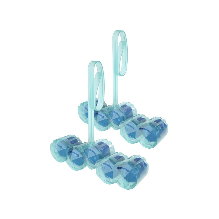 Блок для очищения унитаза Domestos power 5 дуо «Свежесть океана», 2 шт по 55 г