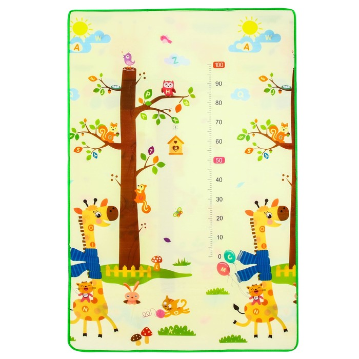 Коврик игровой, двусторонний, размер 178,5х117 см