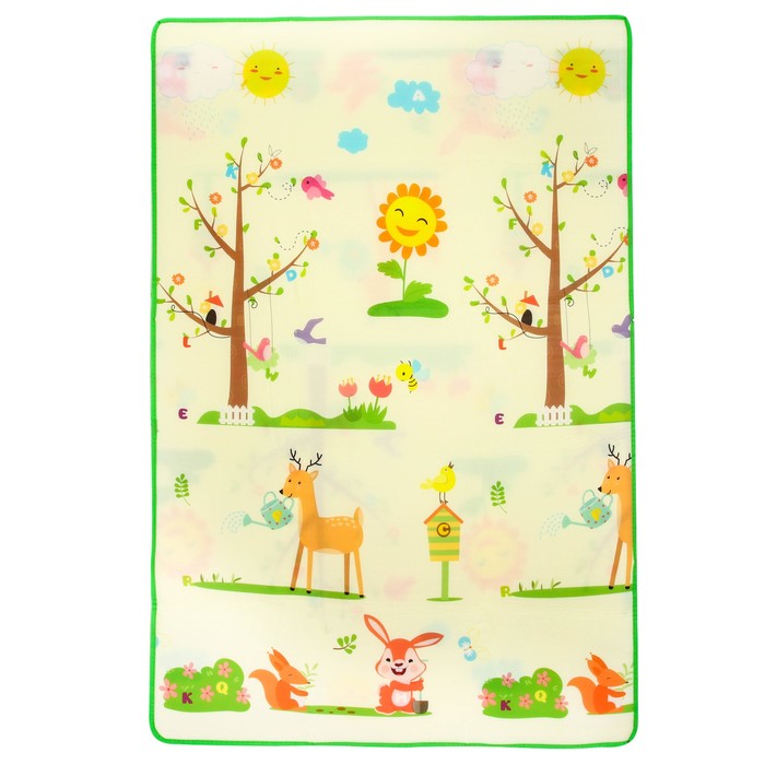 Коврик игровой, двусторонний, размер 178,5х117 см
