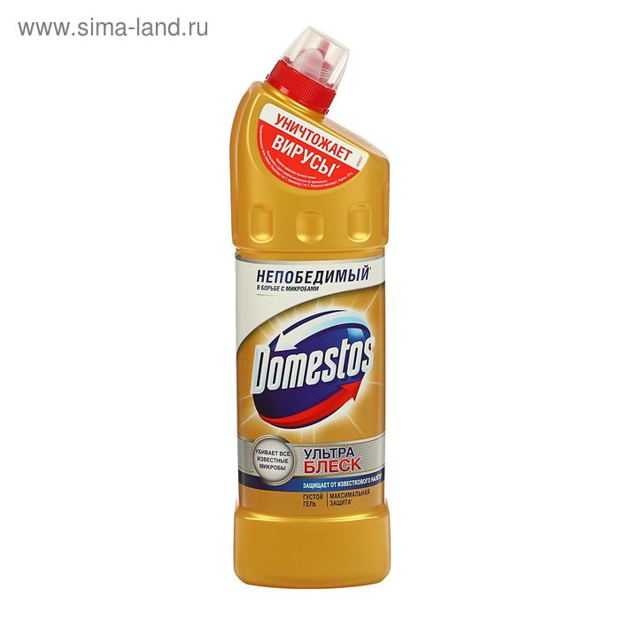 Средство чистящее для унитаза Domestos «Ультра блеск», 1 л чистящее средство domestos ультра белый 1 л