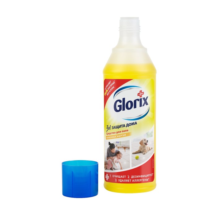 Чистящее средство для пола Glorix «Лимонная энергия», 500 мл