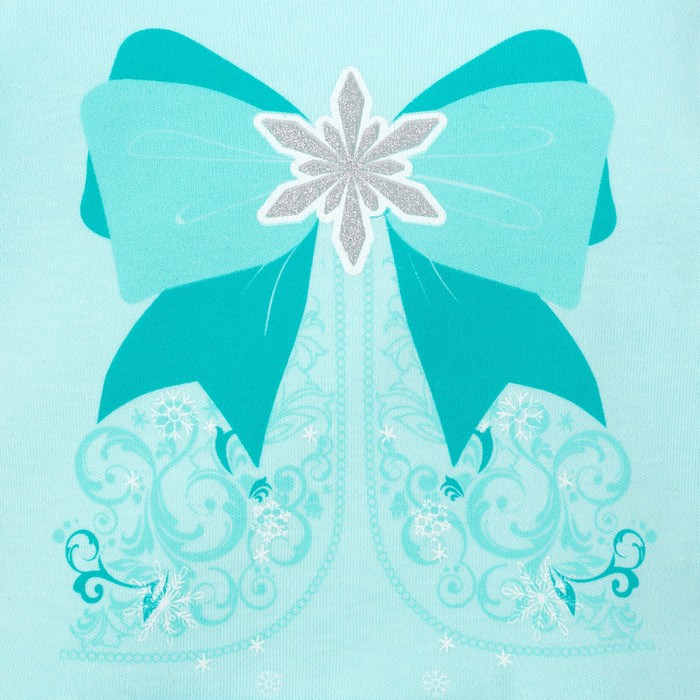 Боди с длин.рук и юбкой "Маленькая снегурочка" рост 68-74 см. (24р-р),100% хл, интерлок