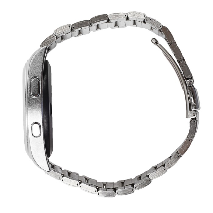 Часы умные NO.1 G6 серебро, ремешок сталь