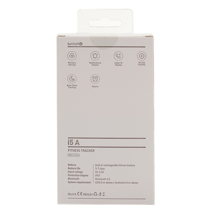 Фитнес-браслет iWOWN i5A