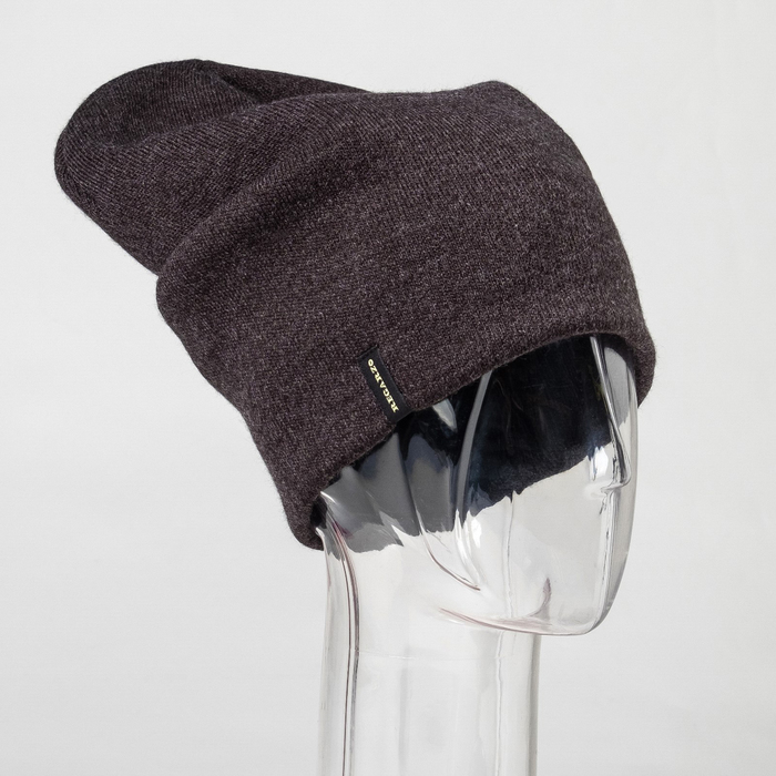 Шапка мужская "Спорт-2" цвет антрацит, р-р 56