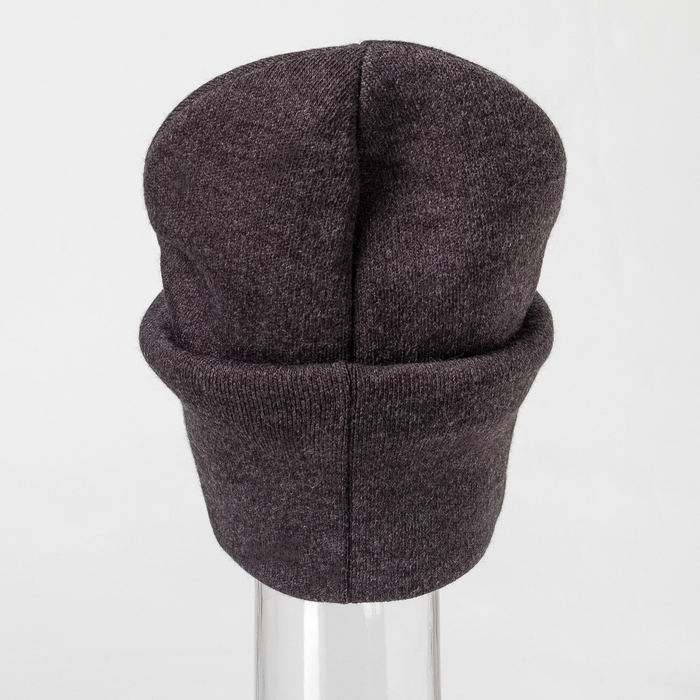 Шапка мужская "Спорт-2" цвет антрацит, р-р 56