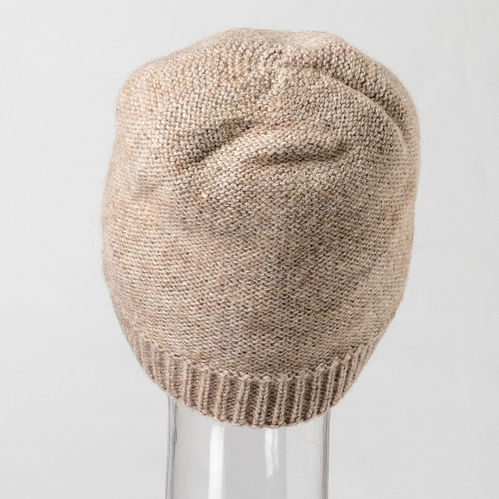 Шапка женская "Одри" цвет светло-кофейный, р-р 56