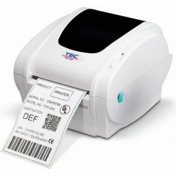 Термопринтер TSC TDP-244 PSU, 203dpi, цвет белый