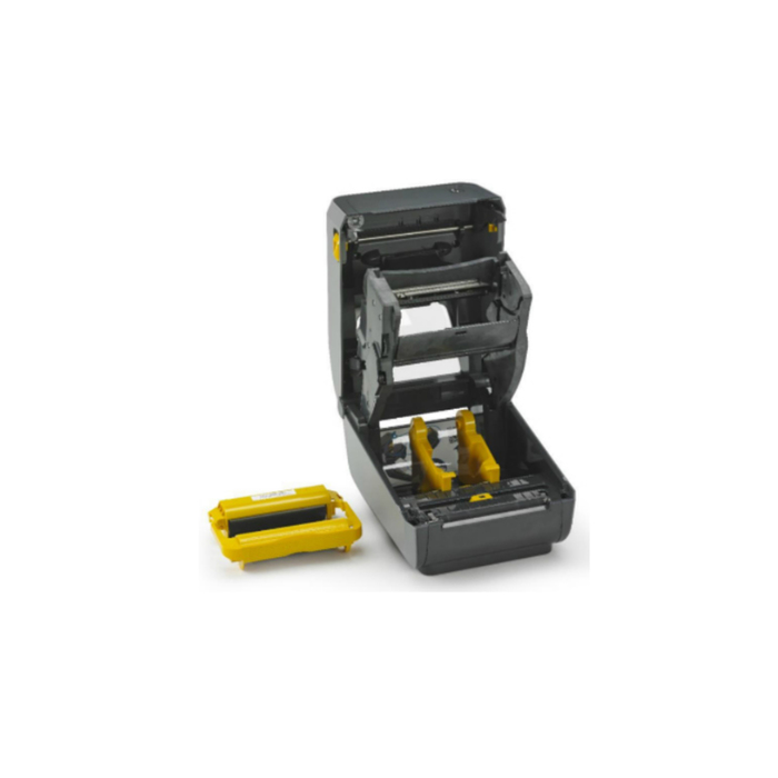 Термопринтер Zebra ZD420 TT (4", 203 dpi, USB, BTLE), серый