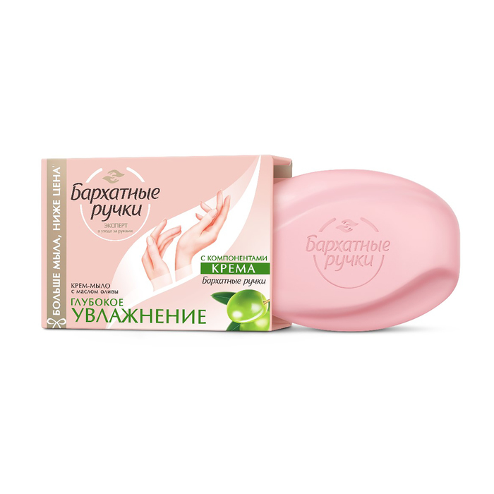 Крем-мыло Бархатные ручки Глубокое увлажнение, 90 г