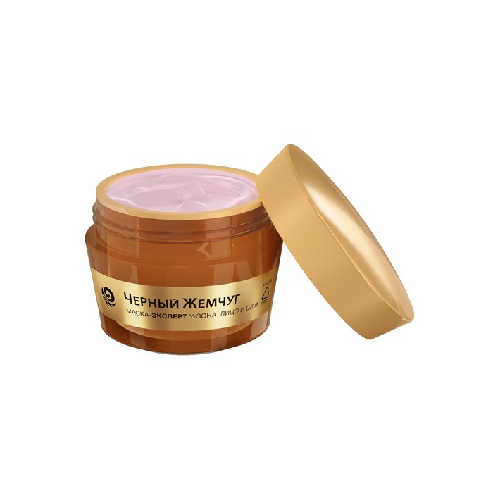 Маска-эксперт для лица и шеи Черный жемчуг Самоомоложение, 50 мл