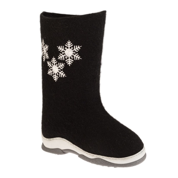 Валенки женские арт. 212В-39 (черный) (р. 35) (23 см)