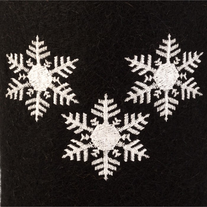 Валенки женские арт. 212В-39 (черный) (р. 40) (28 см)