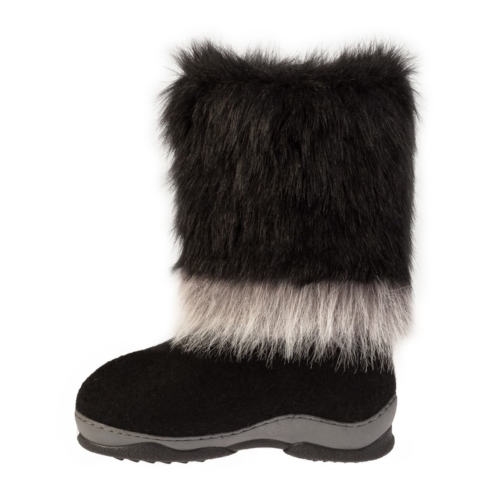 Валенки женские арт. 212МУ-522 (черный) (р. 37) (25 см)