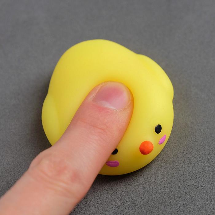 Мялка антистресс "Птенчик", цвета МИКС