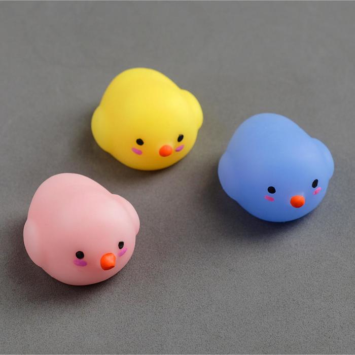 Мялка антистресс "Птенчик", цвета МИКС