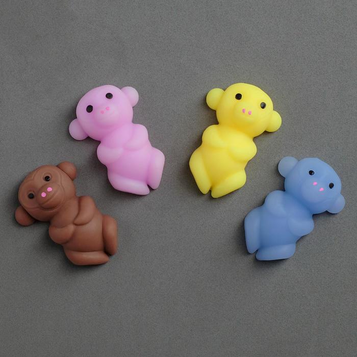 Мялка антистресс "Обезьяна", цвета МИКС