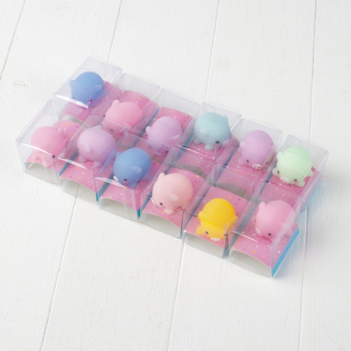 Мялка антистресс "Свинка", цвета МИКС