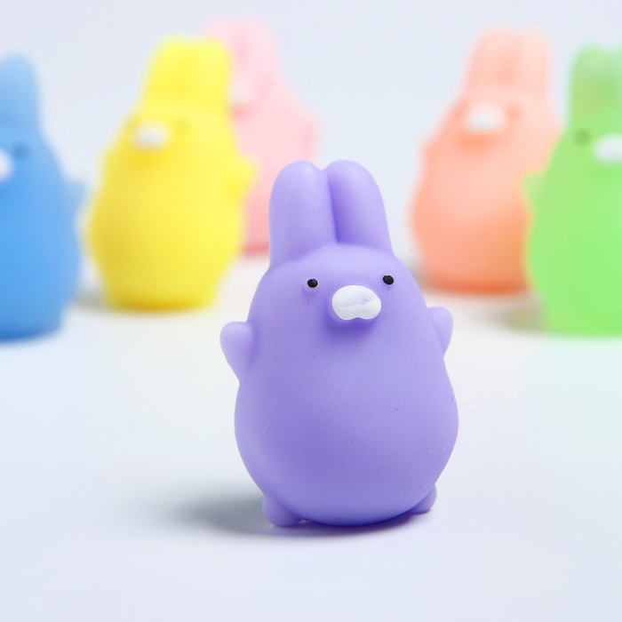 Мялка антистресс "Зайка", цвета МИКС