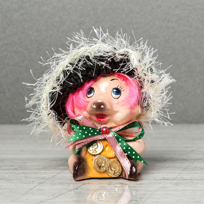 Сувенир "Поросёнок- домовёнок",текстиль микс