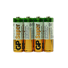 

Батарейка алкалиновая GP Super, AA, LR6-30S, 1.5В, спайка, 30 шт.