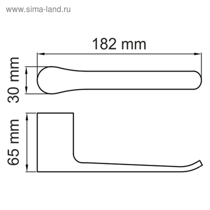 

Держатель туалетной бумаги Elbe K-7296