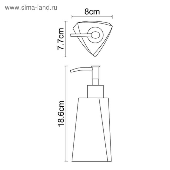 

Дозатор для жидкого мыла Ohre K-37799