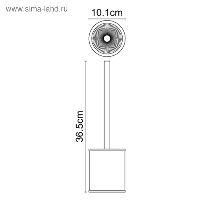 

Ёрш напольный Rossel K-5727