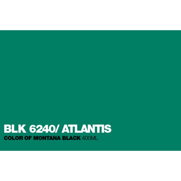 Краска MONTANA BLACK, атлантис, 400 мл