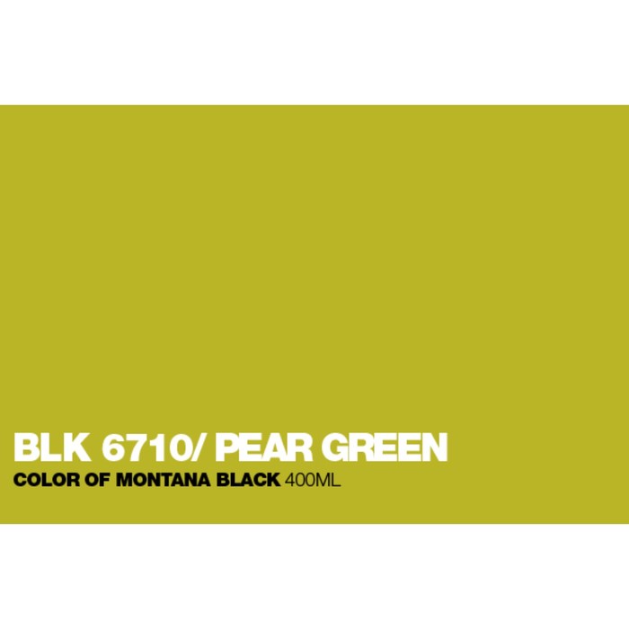 Краска MONTANA BLACK, зеленая груша, 400 мл