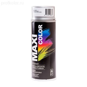 

Эмаль-аэрозоль MAXI COLOR термостойкая, серебристая, 400 мл