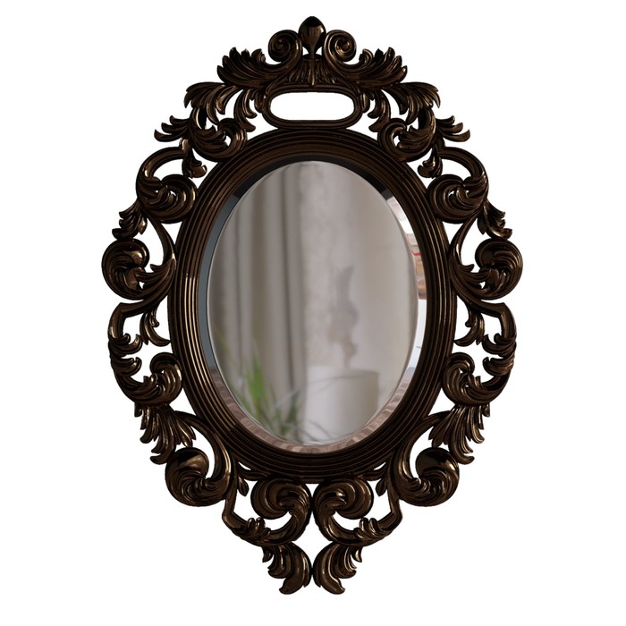 Зеркало в раме Cleopatra Bronze, 700 × 50 × 1000 мм, цвет состаренная бронза