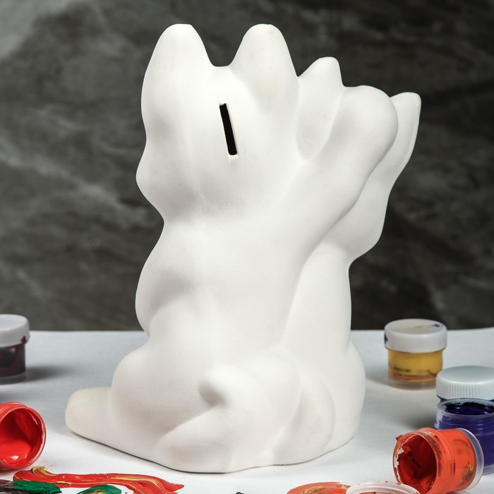 Копилка-раскраска "Щенки хаски"