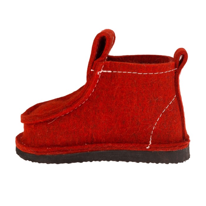Полуботинки войлочные арт. Вш-31 МП (красный) (р. 40)