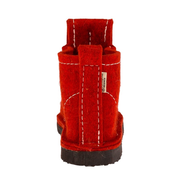 Полуботинки войлочные арт. Вш-31 МП (красный) (р. 40)