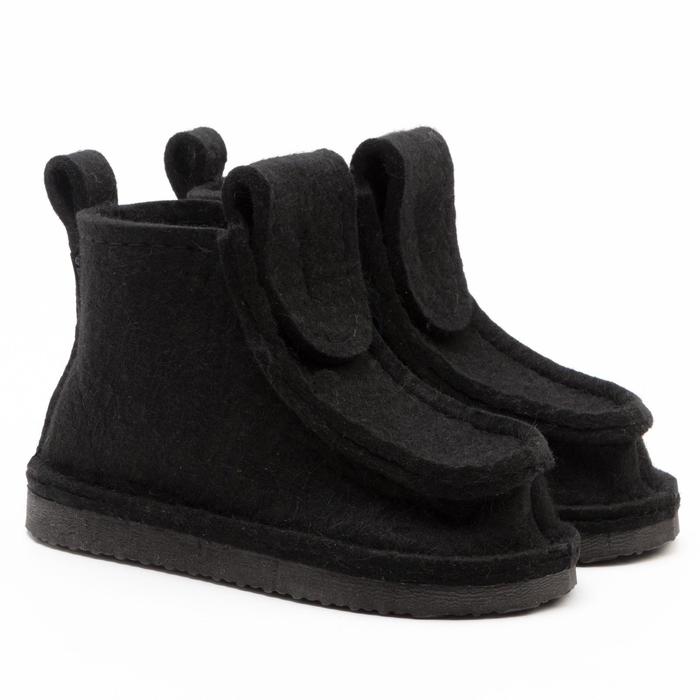 Полуботинки войлочные арт. Вш-34 МП (чёрный) (р. 36)