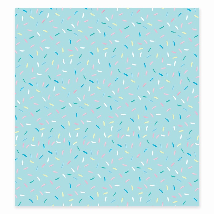 Бумага для скрапбукинга «Сказочное озеро», 20 × 21,5 см, 180 г/м