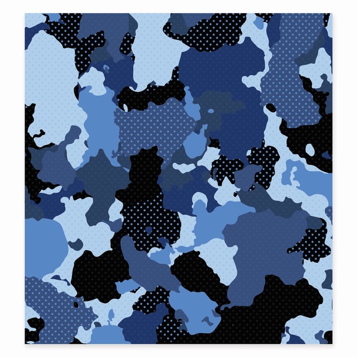 Бумага для скрапбукинга «Маскировка», 20 × 21,5 см, 180 г/м