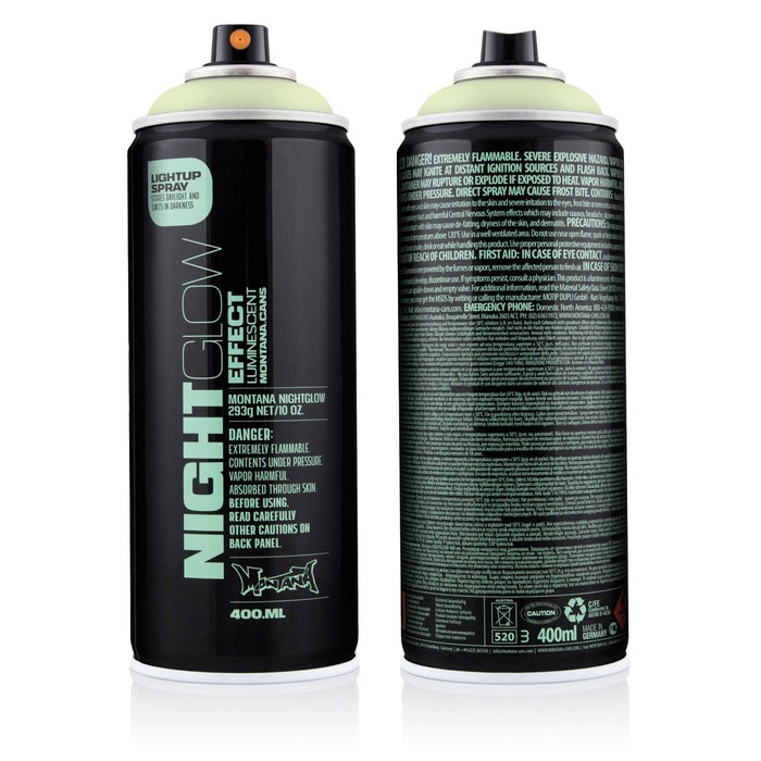 Краска с люминесцентным эффектом MONTANA, 400 мл