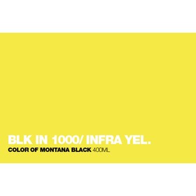 

Краска MONTANA BLACK, инфра-желтая, 400 мл