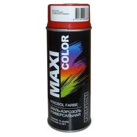 

Эмаль-аэрозоль MAXI COLOR RAL3000, красно-оранжевая, 400 мл