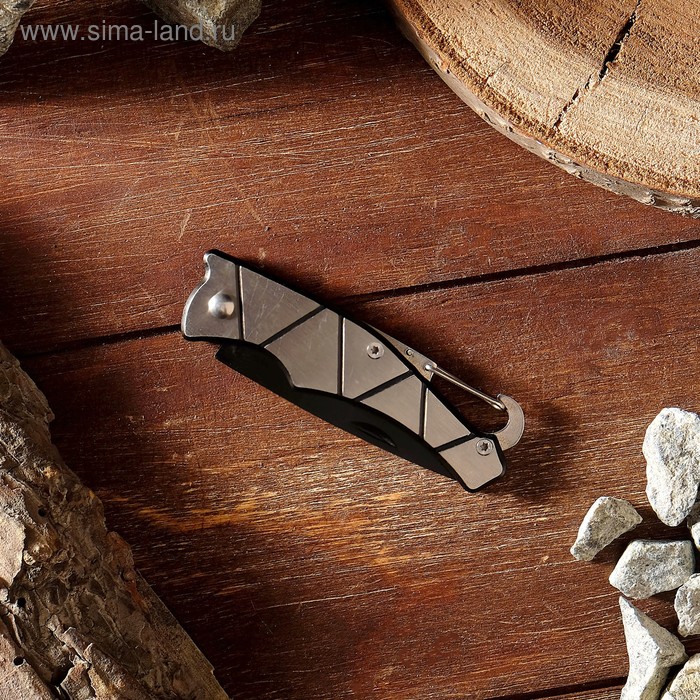 фото Нож складной "геометрия" 15,5см, клинок 66мм/1,2мм