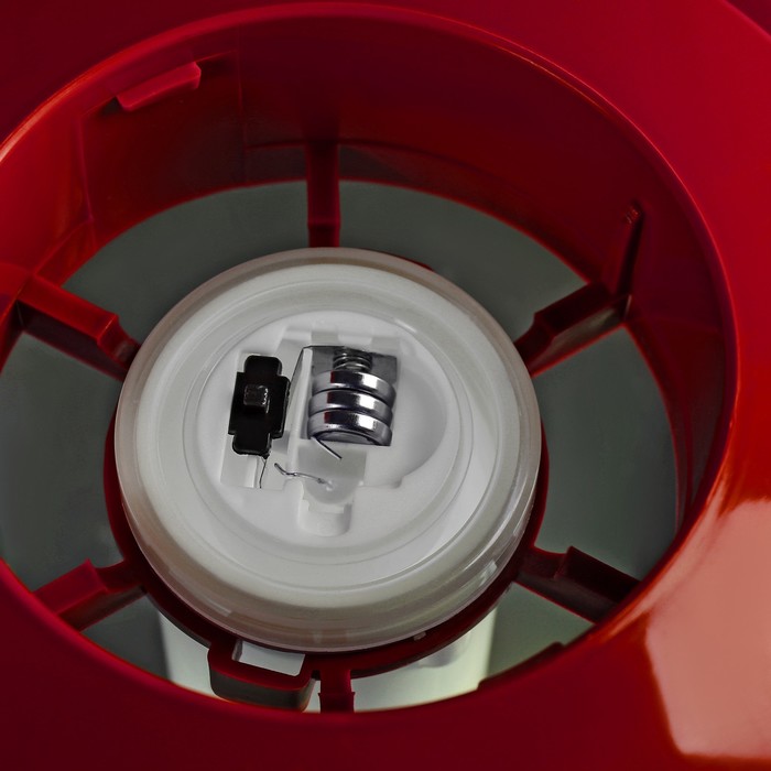 Башня пивная 3 л Grand, колба с подсветкой, 3 батарейки, цвет красный