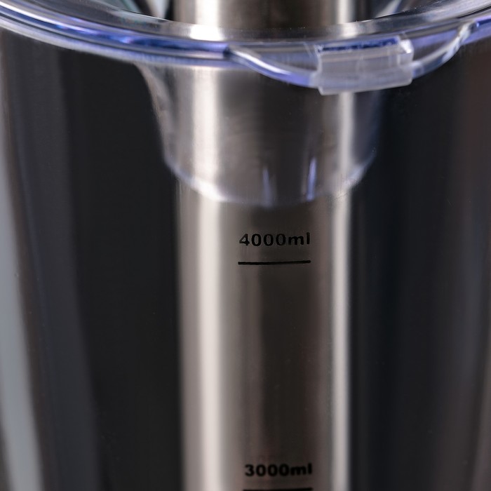 Башня пивная 4 л Premium, металлическая колба, цвет черный